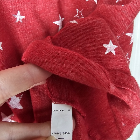 Sonoma Red Stars Tank Top Sz xl - Picture 5 of 10